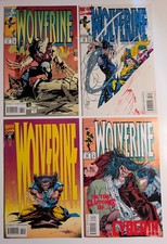 WOLVERINE 77 78 79 80 RUN LOT LADY DEATHSTRIKE CYBER ADAM KUBERT ART 1994 NM picture