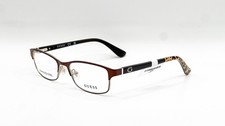 NEW GUESS GU2614 049 MATTE DARK BROWN AUTHENTIC EYEGLASSES 52-17 picture