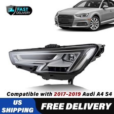 For 2017-2019 Audi A4 S4 B9 allroad Quattro Left Driver Side Full LED Headlight picture