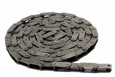 #81XHH Lumber Extra Heavy Duty Conveyor Roller Chain 10 Feet + 1 Connecting Link picture