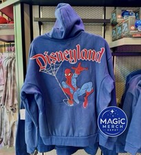 Disney Parks Disneyland Avengers Campus Spiderman Adult Hoodie ALL SIZES picture