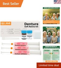 E&E Upper and Lower Denture Soft Reline Kit picture
