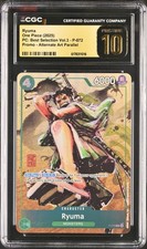 One Piece Ryuma P-072 Prem Card Collection Best Selection Vol. 3 CGC 10 Pristine picture
