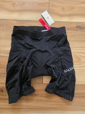 Baleaf Padded Cycling Shorts Medium 3D Side Pockets UPF 50+ Black New picture