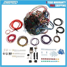 Universal 22 Circuit Wiring Harness Street Hot Rat Rod Custom Wire Kit XL WIRES picture