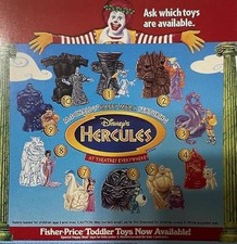 1997 McDonald’s Disney’s Hercules Happy Meal Toys Choose Your Toy picture