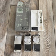 Vtg 60s Sears 57-6450 9 Transistor Transceiver Walkie Talkie For Parts Lot 3 picture
