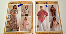 Bundle Of 2 Butterick Sewing Patterns Uncut And Complete picture