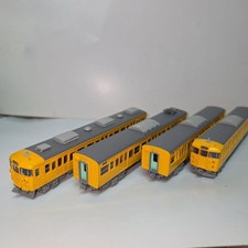 MICRO ACE 113 115 SERIES DARK YELLOW SIMPLE RENEWED CAR SET 647435 picture