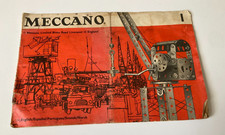 Vintage 1966 Meccano No 1 Outfit Instruction Manual Booklet Binns Road Liverpool picture