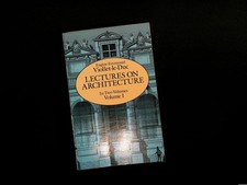 Lectures on Architecture, Volume I Eugène-Emmanuel Viollet-le-Duc 1987 Paperback picture