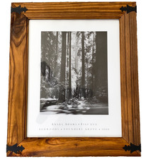 Ansel Adams Fiat Lux Redwoods Founders Grove 1966 Framed Print 17.5