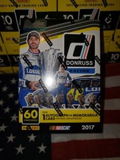 2017 Panini Donruss NASCAR Racing Factory Sealed Blaster Box - 1 Auto Or Mem/Avg picture