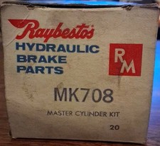 NOS 73-77 Raybestos MK708 Master Cylinder Repair Kit Chevy & GMC 1973-1977 picture