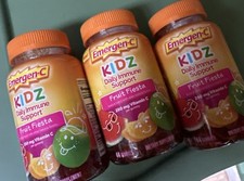 LOT OF 3 Emergenc Kidz Daily Immune Support  fruit fiesta 44CT EA EXP 12/2027 A5 picture