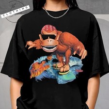 Retro Vintage 1995 Funky Kong Surf Promo Unisex Tee S-5XL picture