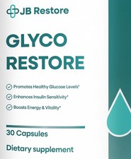 Glyco Restore Blood Health Support Dietary Supplement 30 Capsules JB Restore picture