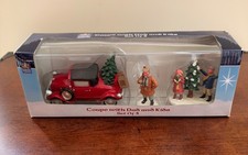 Lemax Carole Towne Coupe with Dad and Kids Set of 3 picture