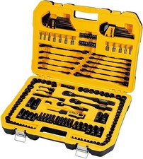 DEWALT DWMT45184 184-Piece Black Chrome Mechanics Tool Set w/Hard Case New picture