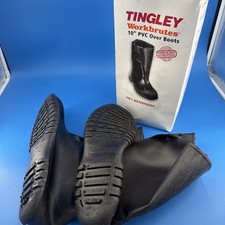Tingley Workbrutes Over Boots Plain Toe PVC 10” Mens 2XL 13-15 100% Waterproof picture