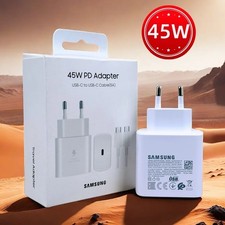 Original Samsung Charger 45W Super Fast Charge EU CERTIFIED Adapter For Galaxy Z picture