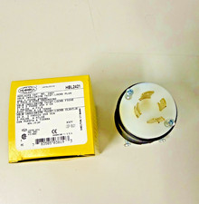 Hubbell, HBL2421, InsulGrip Twist-Lock Plug, 20A, 3 Phase, 250VAC picture