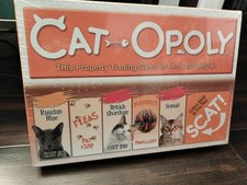 Cat-Opoly Board Game NEW Factory Sealed By Late For The Sky picture