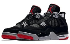 AJ 4 Retro OG Bred 2019 Black Fire Red 308497-060 Brand new N5 picture