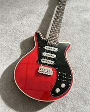 US Warehouse Red Brian May Red Special Electric Guitar Queen Signature Model picture