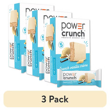 Power Crunch Protein Energy Bars, Vanilla Cream 1.4oz, 5 Count Carton picture