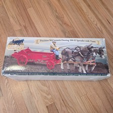 1997 ERTL PRECISION McCORMICK DEERING 200-H HORSE DRAWN MANURE SPREADER picture