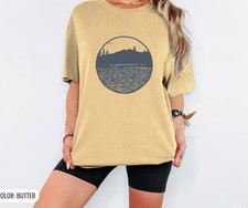 Hiking Gift Shirt - Pine Shore Comfort Colors Unisex Tee picture