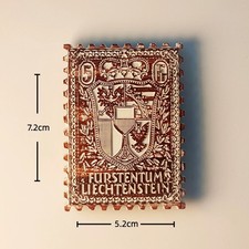 Furstentum Liechtenstein Resin Refrigerator magnet travel souvenirs craft picture
