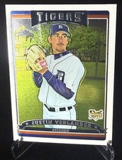2006 Topps Chrome Justin Verlander Rookie RC #309 Detroit Tigers **READ & View picture