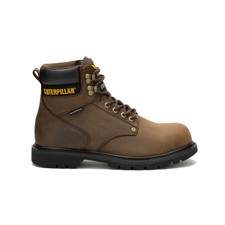 Caterpillar Men Second Shift Waterproof Steel Toe Work Boot Shoes picture