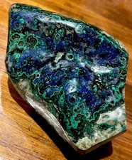 BEAUTIFUL Large “Azurmalachite” @4”x6” 2#  Morenci/Bisbee? See Pics for Details  picture