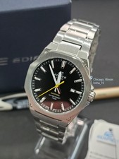 Casio Edifice Men's Black Dial Stainless Steel Sports Watch EFR-S108D-1AVUEF picture