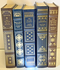 Franklin Library Leather Bound Classics Collection Lot of 5 Books 1979-1983 picture