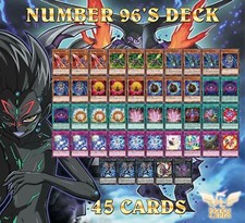 Yugioh ZeXal Complete Number 96 Deck Overfiend + Dark Storm +  **HOT** + Bonus picture
