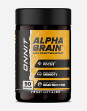 Onnit Alpha Brain Cognitive Health Focus & Memory Support Supplement 90 Capsules picture