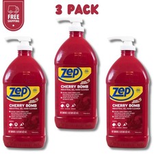 Zep Cherry Bomb Hand Cleaner 48 Fl oz- 3 Pack picture