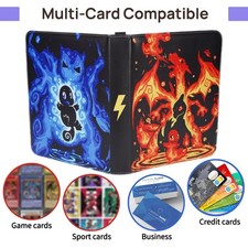 900 Cards Trading Sports Card Binder Holder Binder Albums with Zipper picture