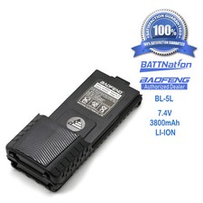 7.4V 3800mAh Li-Ion Extended Battery for Baofeng BL-5L, BF-F8HP, UV-5R-L picture