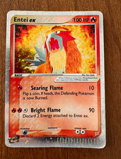 Pokemon Entei ex 91/95 EX Team Magma vs Team Aqua Holo Ultra Rare 2004 Eng picture