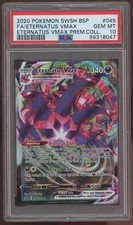 2020 Pokemon SWSH BSP FA Eternatus VMAX 045 PSA 10 GEM MINT picture