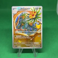 Alolan Exeggutor 129/128 Illustration Rare ME: 30th Celebration Pokemon Holo NM picture