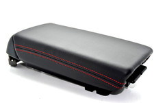 🚚 2003-2007 Honda Accord Black Leather Armrest Top Storage Assembly OEM picture