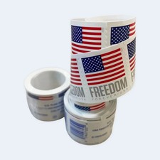 Discounted Rolls Of 100 2023 U.S. Flag First Class US Postage Stamps picture