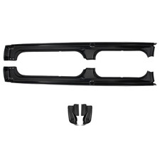 Pair Rocker Panel Fit For Chevy C2500 GMC Suburban Yukon XL 1988-1998 4 Door picture