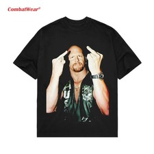 STONE COLD STEVE AUSTIN NEW TEE, Wrestling Tee, WWE Tee, Wrestling Gift, Sports picture